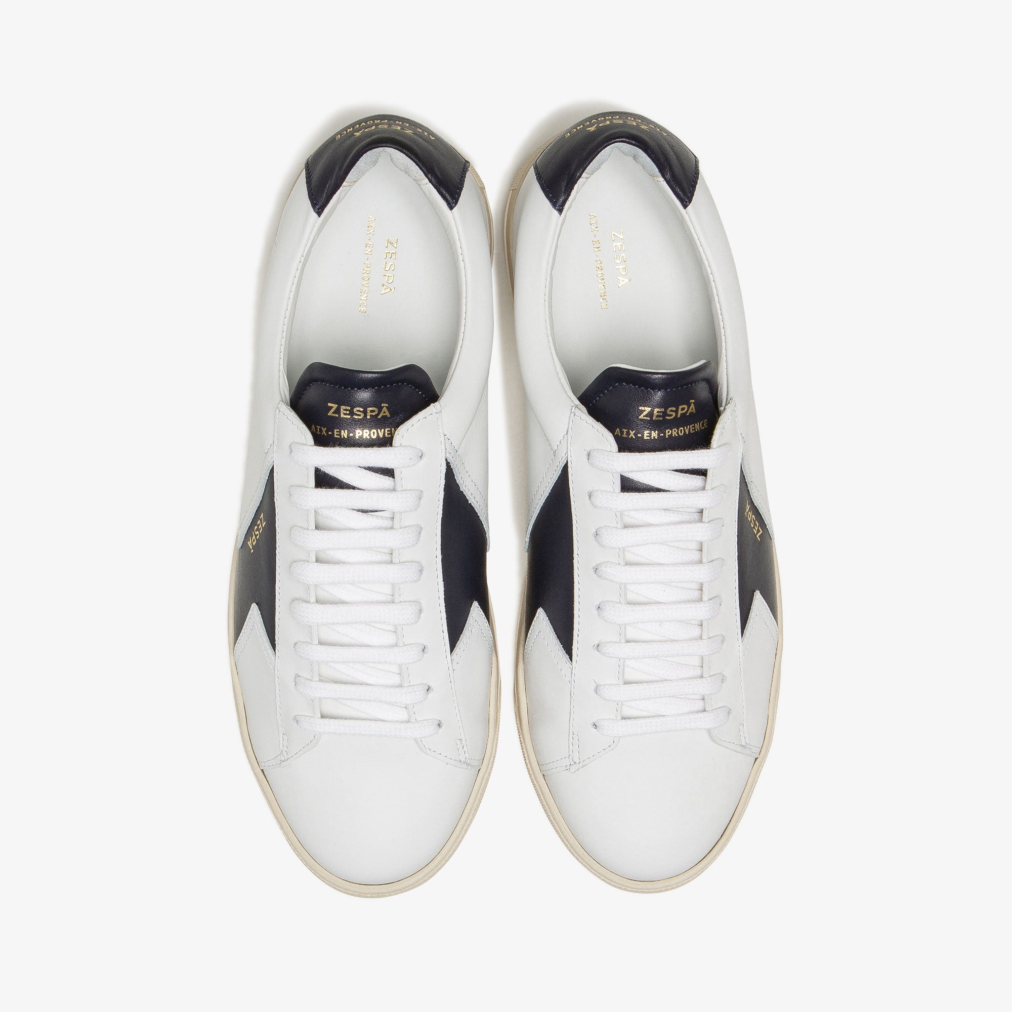 Sneakers cuir marine - du 35 au 41 | ZESPÀ