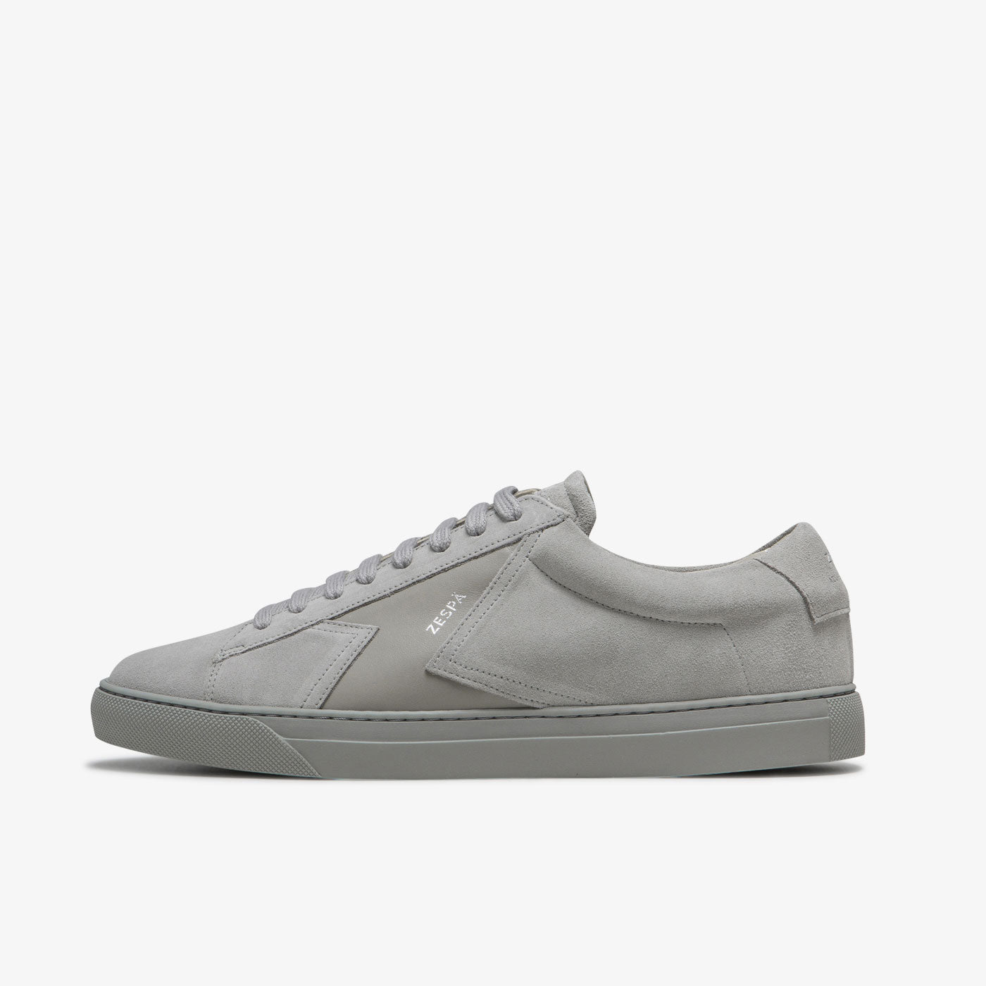 Sneakers cuir suède gris | ZESPÀ