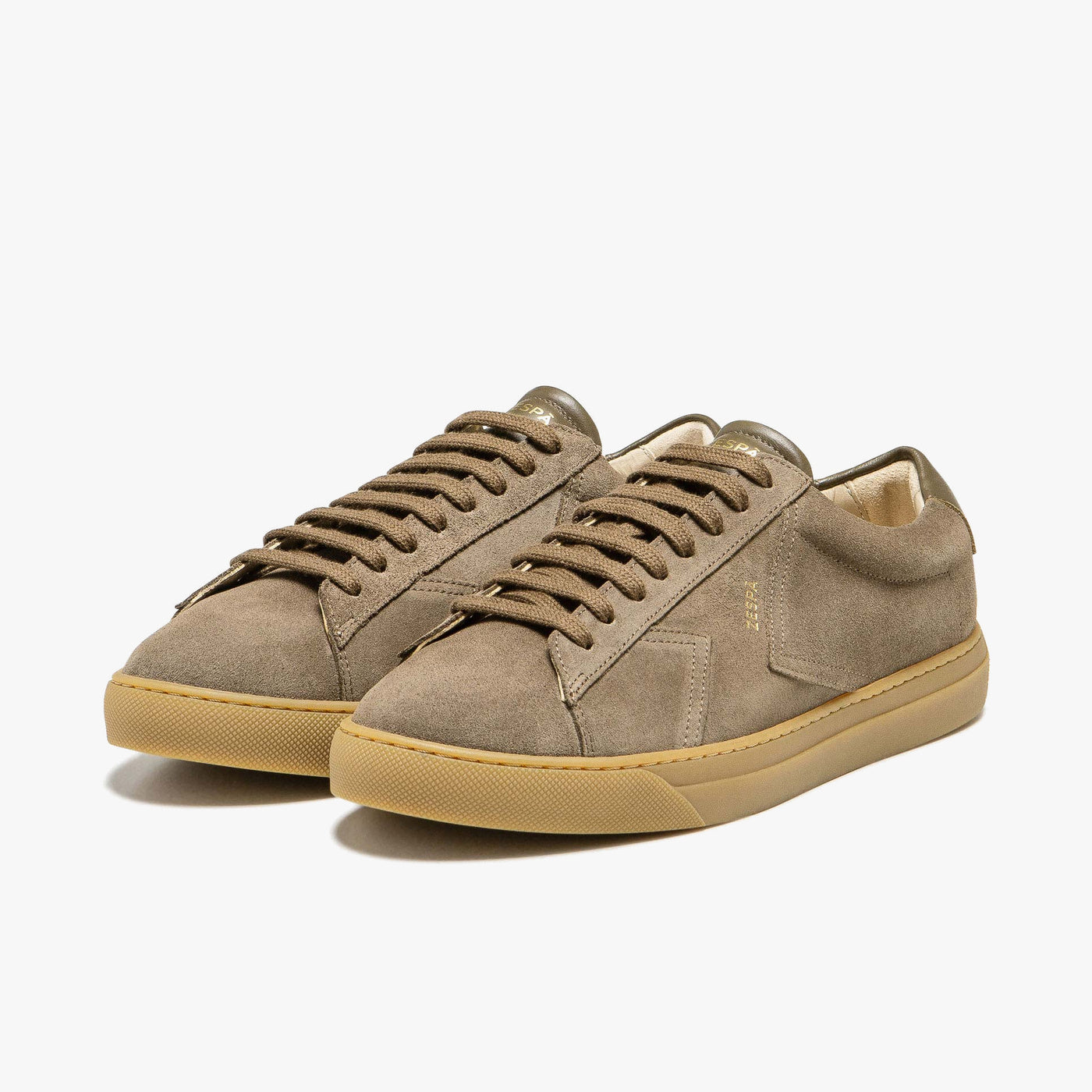 Sneakers cuir suède taupe - du 39 au 46 | ZESPÀ