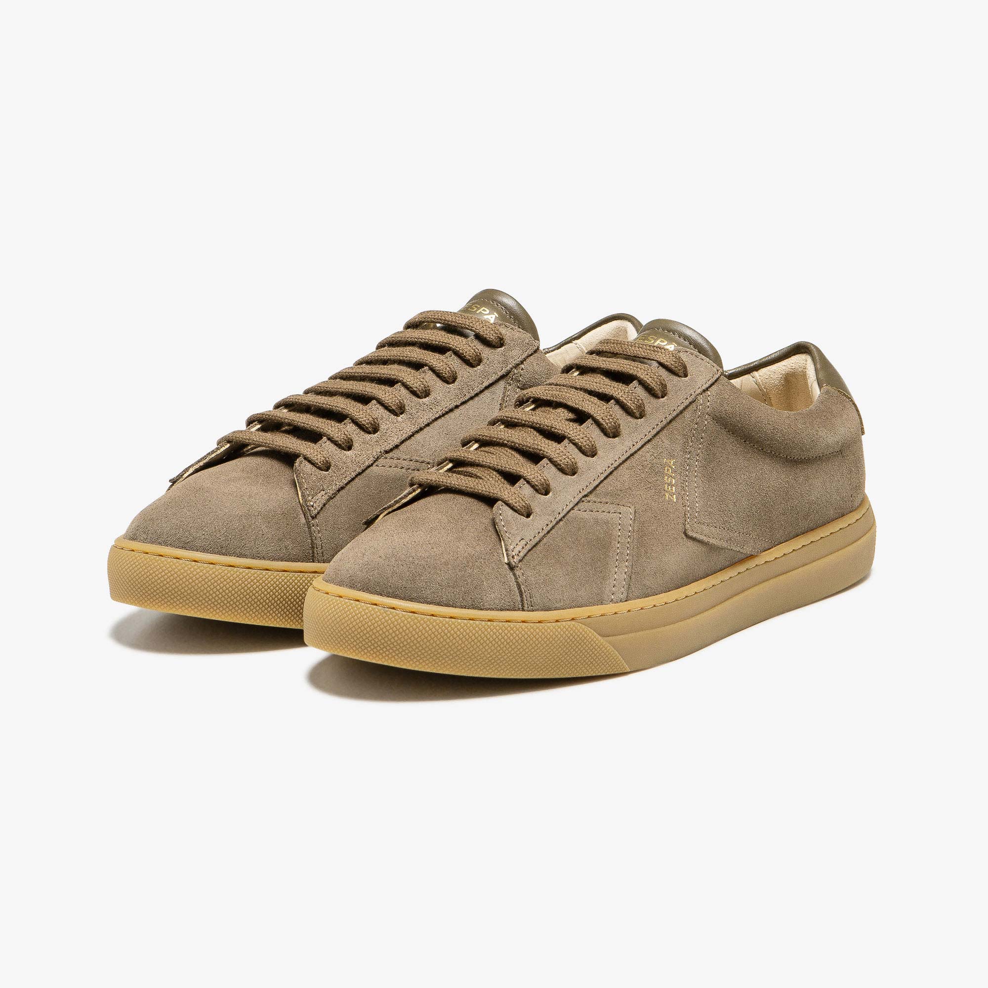 Sneakers cuir suède taupe - du 39 au 46 | ZESPÀ