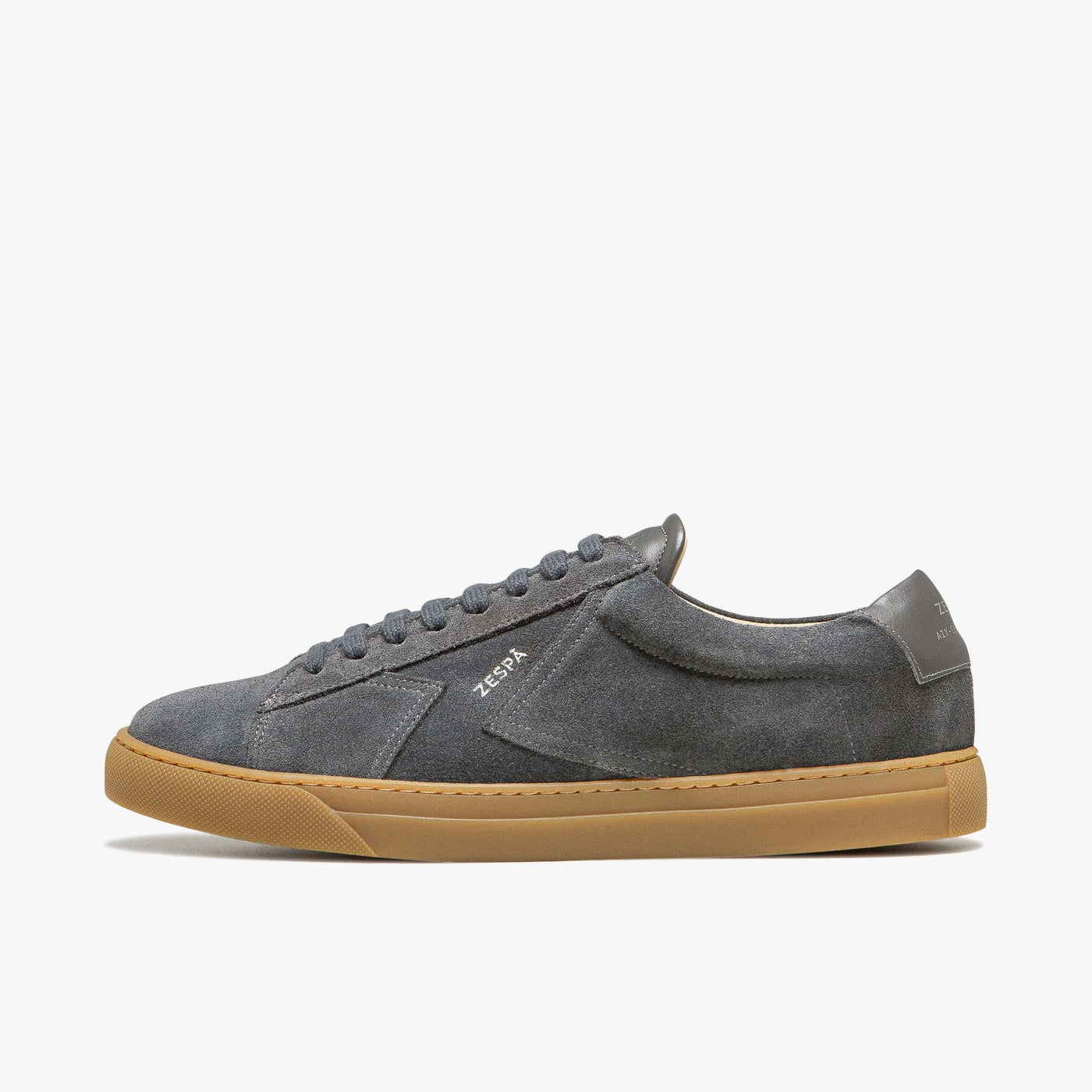 Sneakers cuir suède anthracite | ZESPÀ