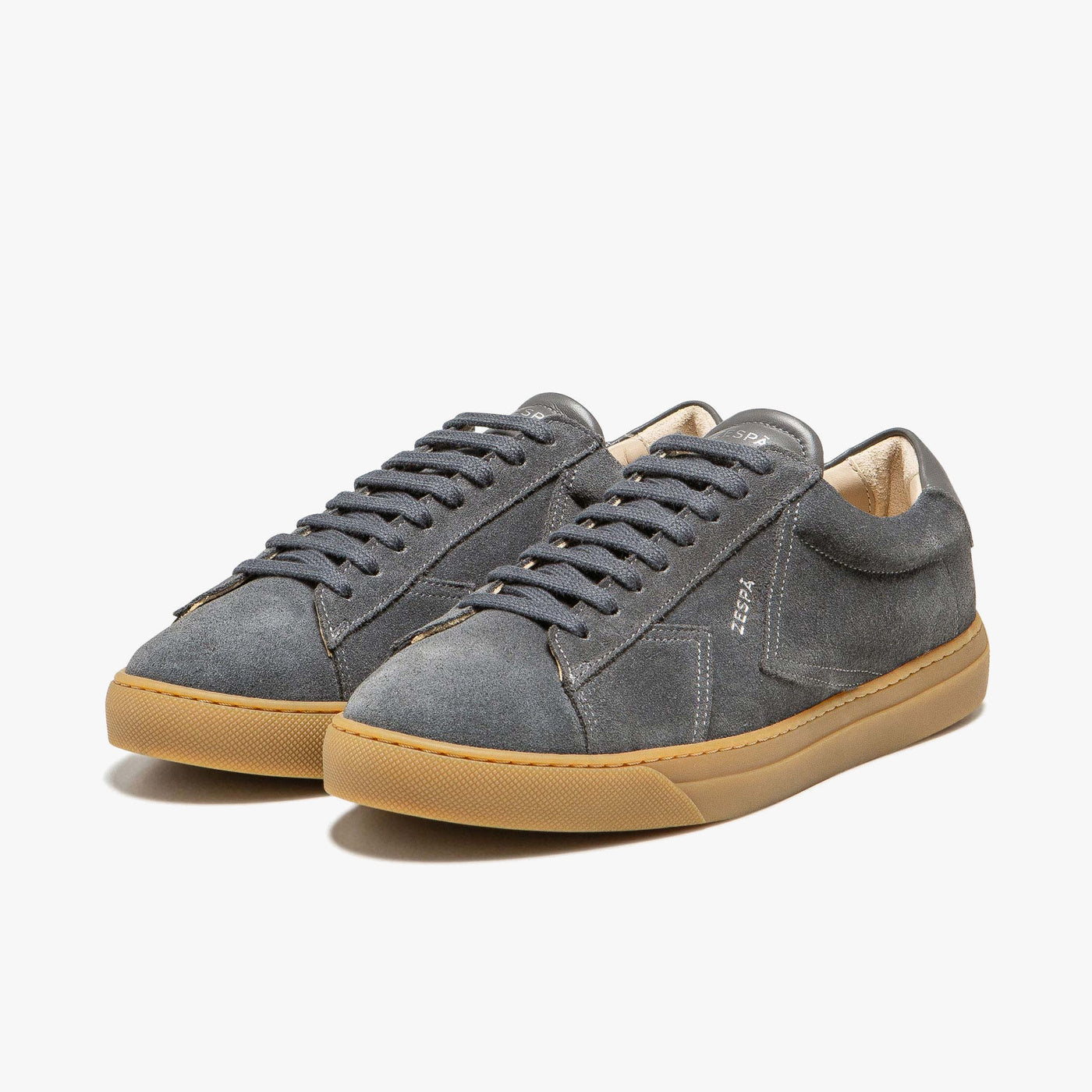 Sneakers cuir suède anthracite | ZESPÀ