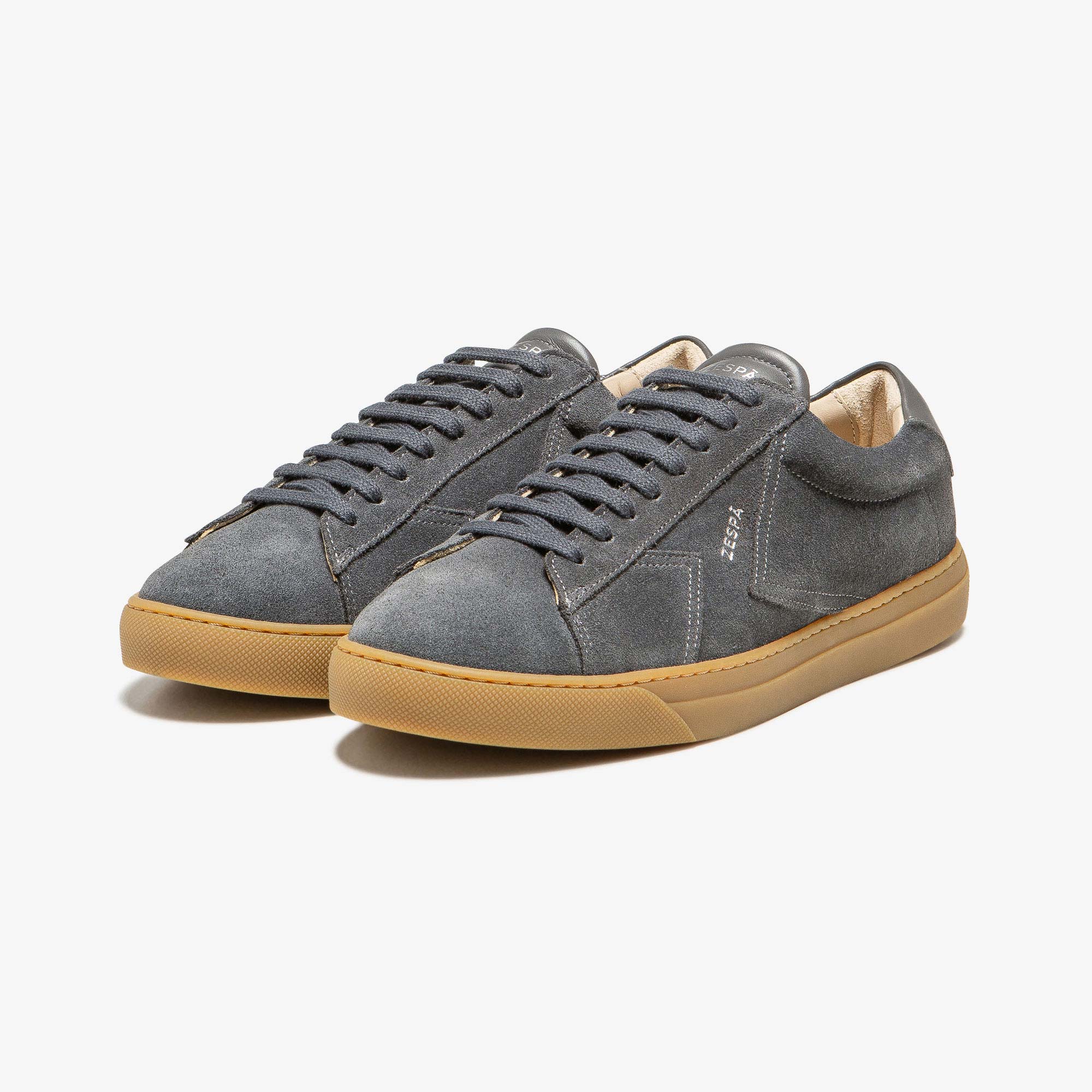 Sneakers cuir suède anthracite | ZESPÀ