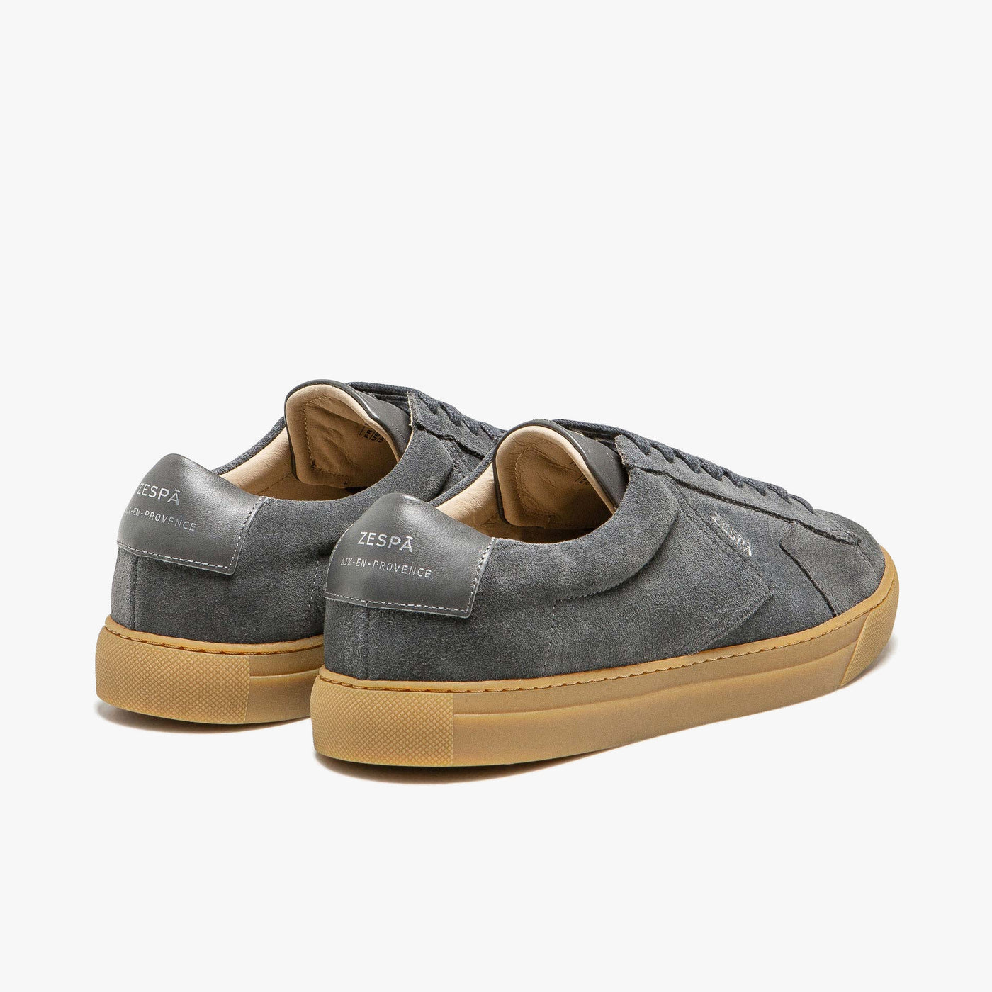 ZSP4 Sneakers anthracite suede leather Men | ZESPÀ – Zespà