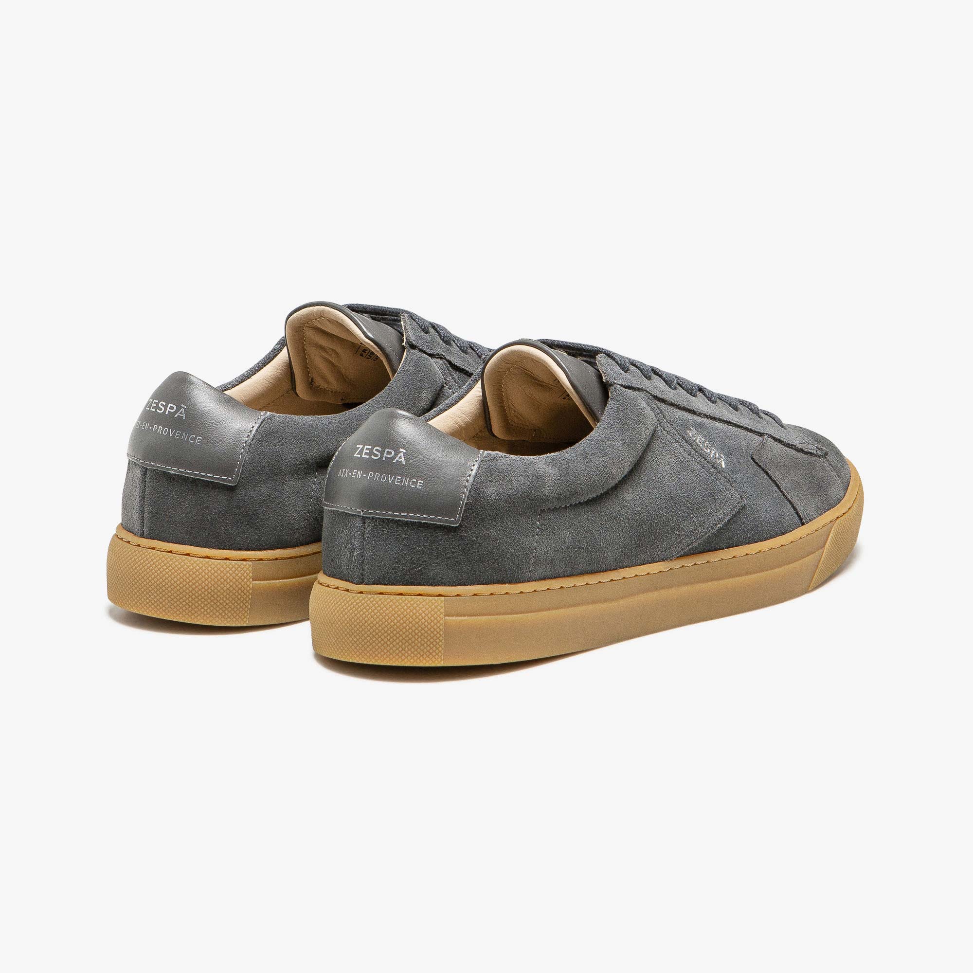 Sneakers cuir suède anthracite | ZESPÀ