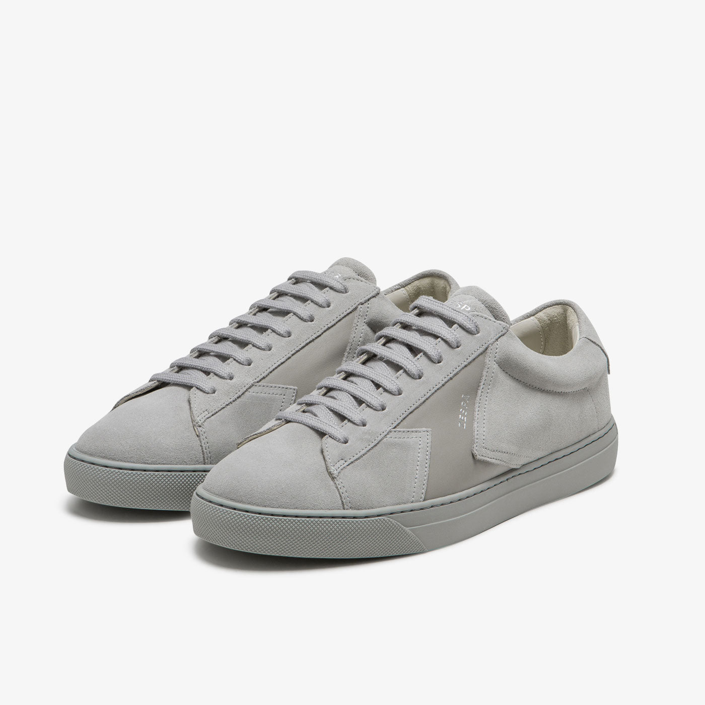 Sneakers cuir suède gris | ZESPÀ