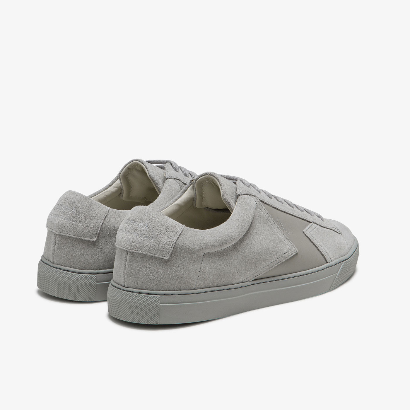 Sneakers cuir suède gris | ZESPÀ