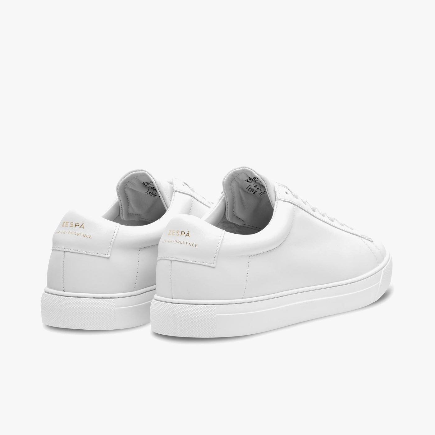 Sneakers cuir blanc - du 35 au 41 | ZESPÀ