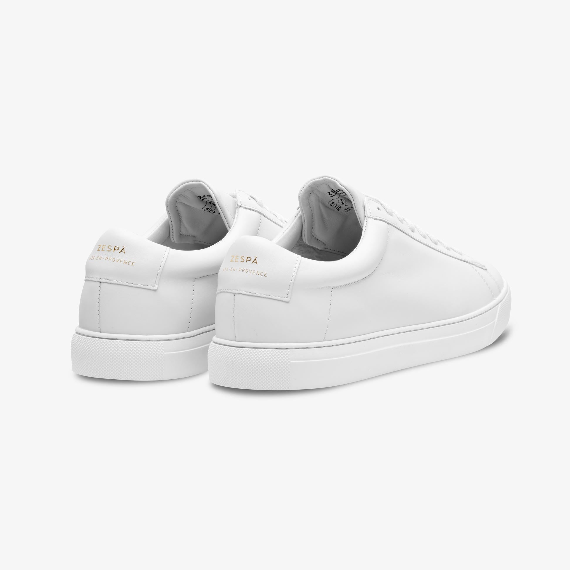 Sneakers cuir blanc - du 35 au 41 | ZESPÀ