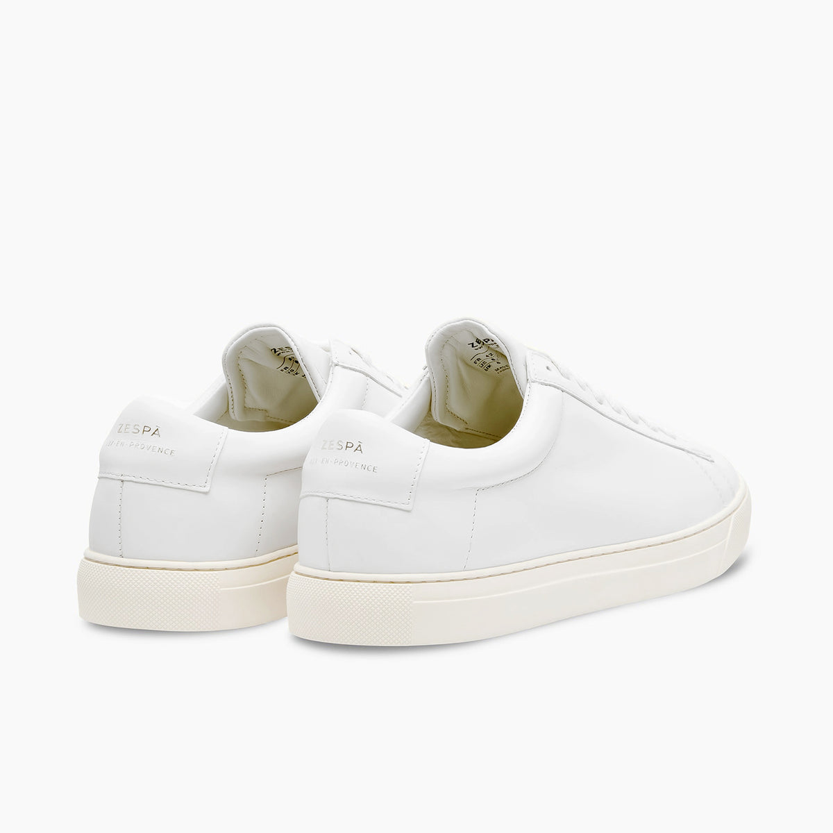 Sneaker en cuir blanc du 39 au 46 | ZESPÀ