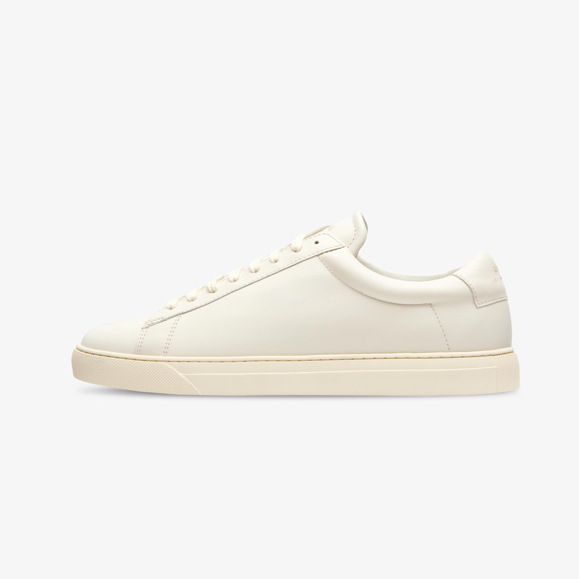 Sneakers cuir blanc cassé - du 39 au 46 | ZESPÀ