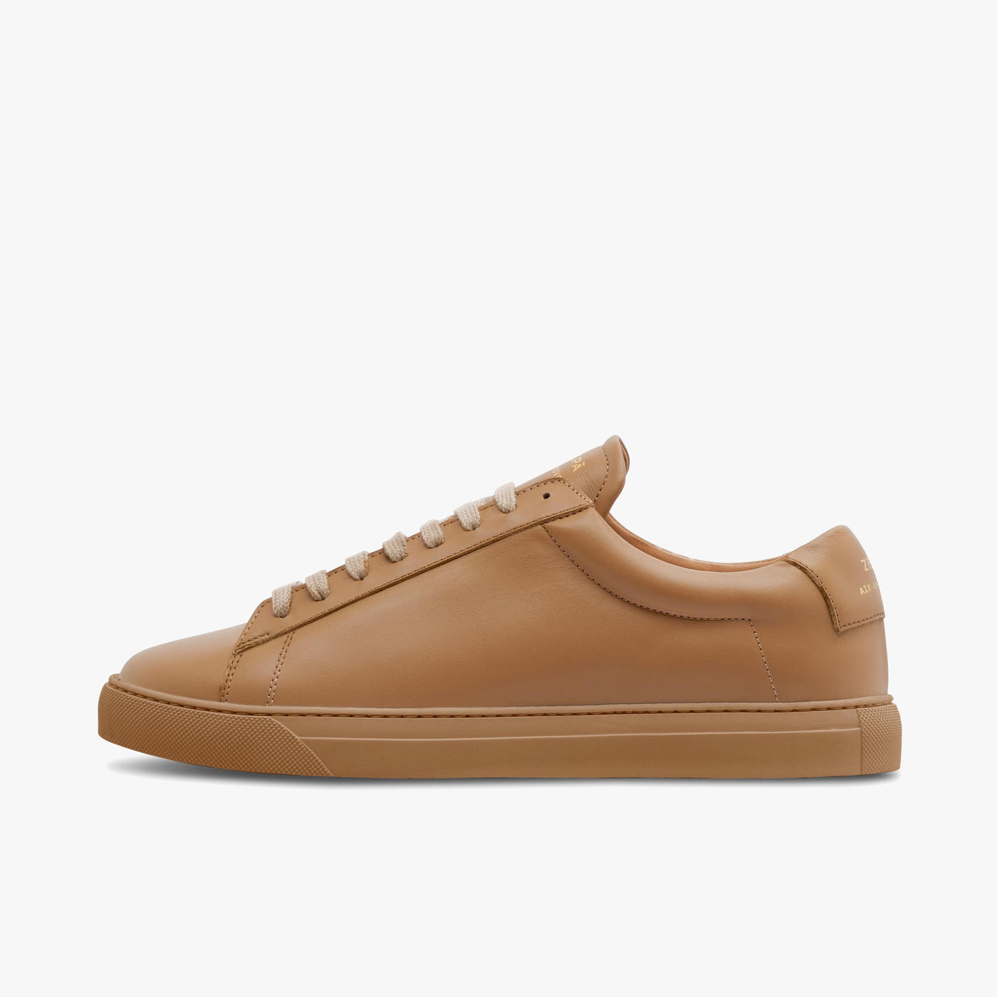 Sneakers cuir sepia | ZESPÀ