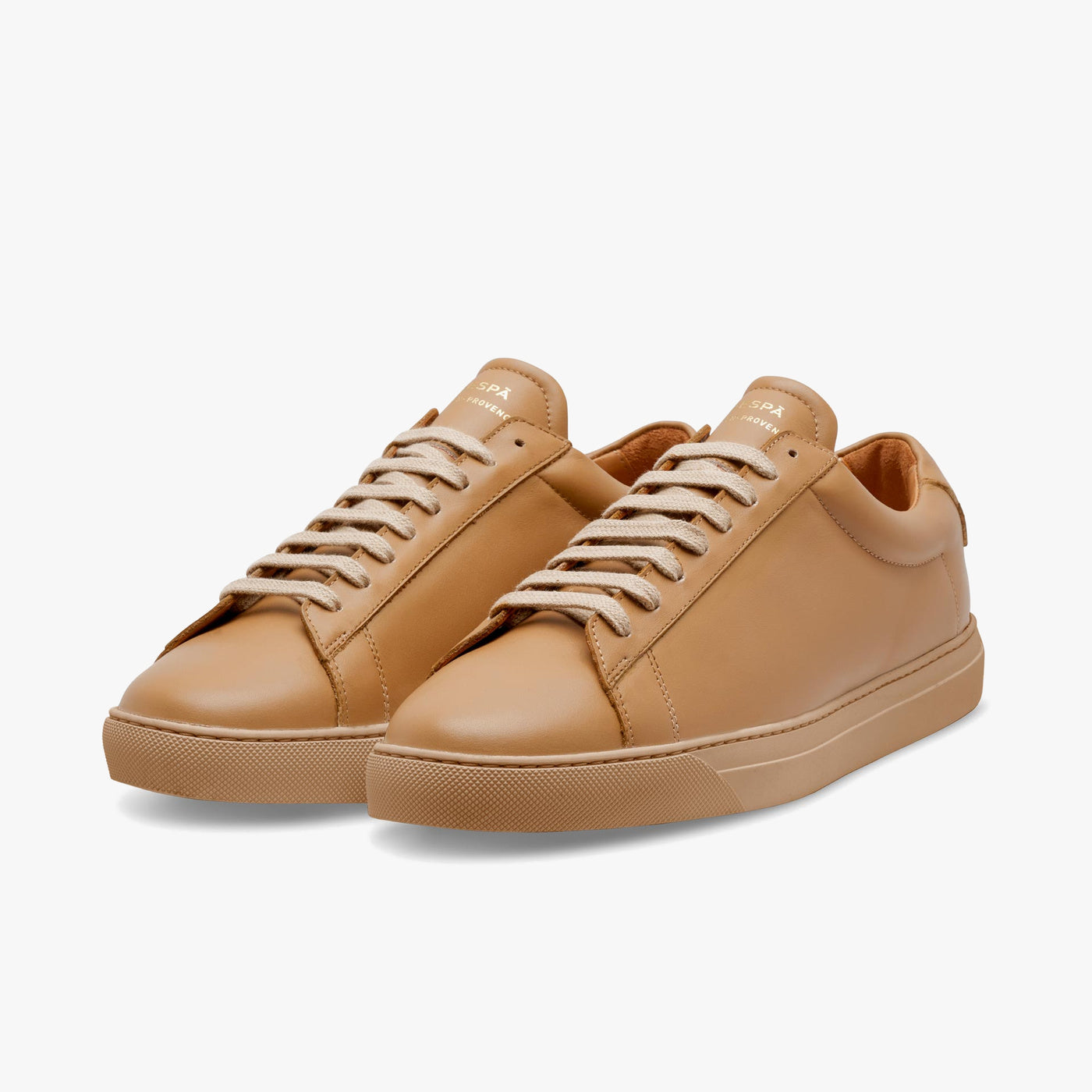 Sneakers cuir sepia | ZESPÀ