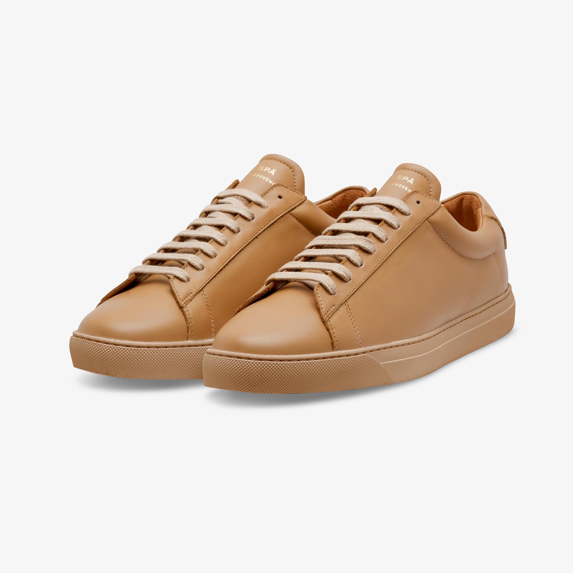 Sneakers cuir sepia | ZESPÀ