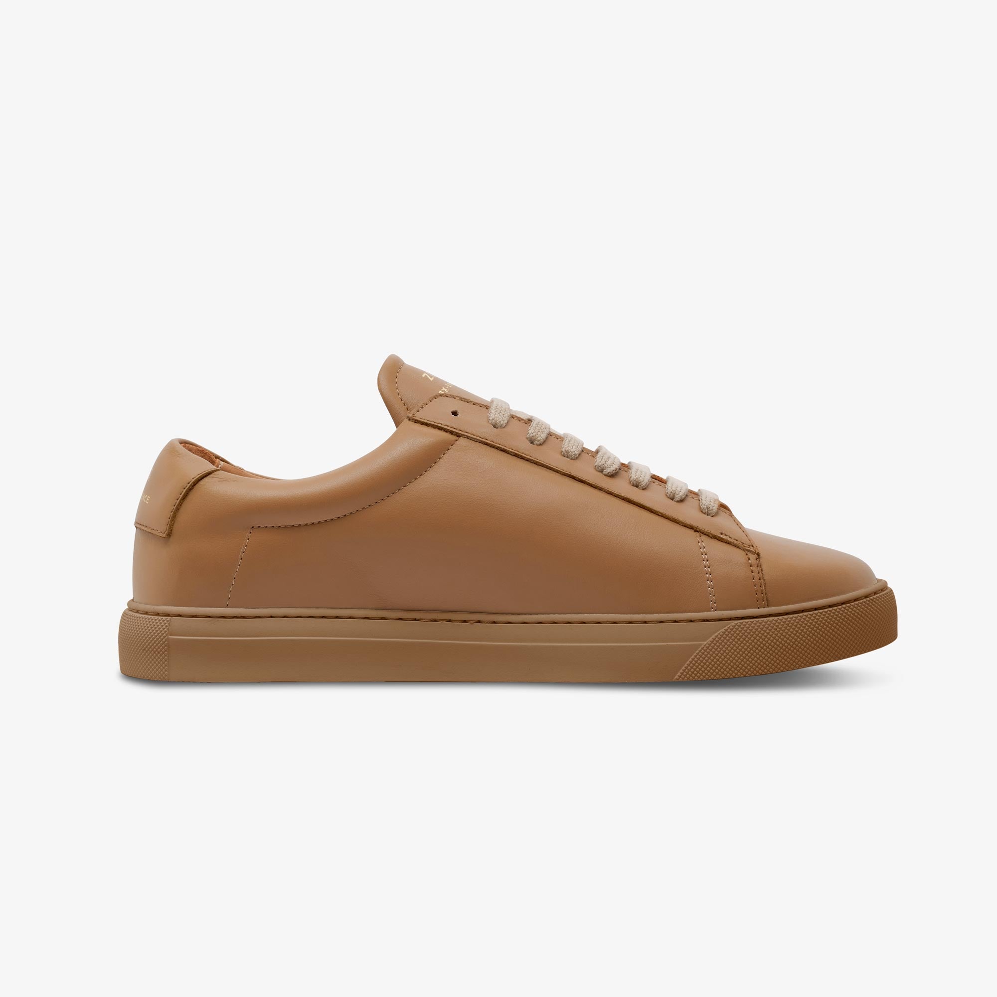 Sneakers cuir sepia | ZESPÀ
