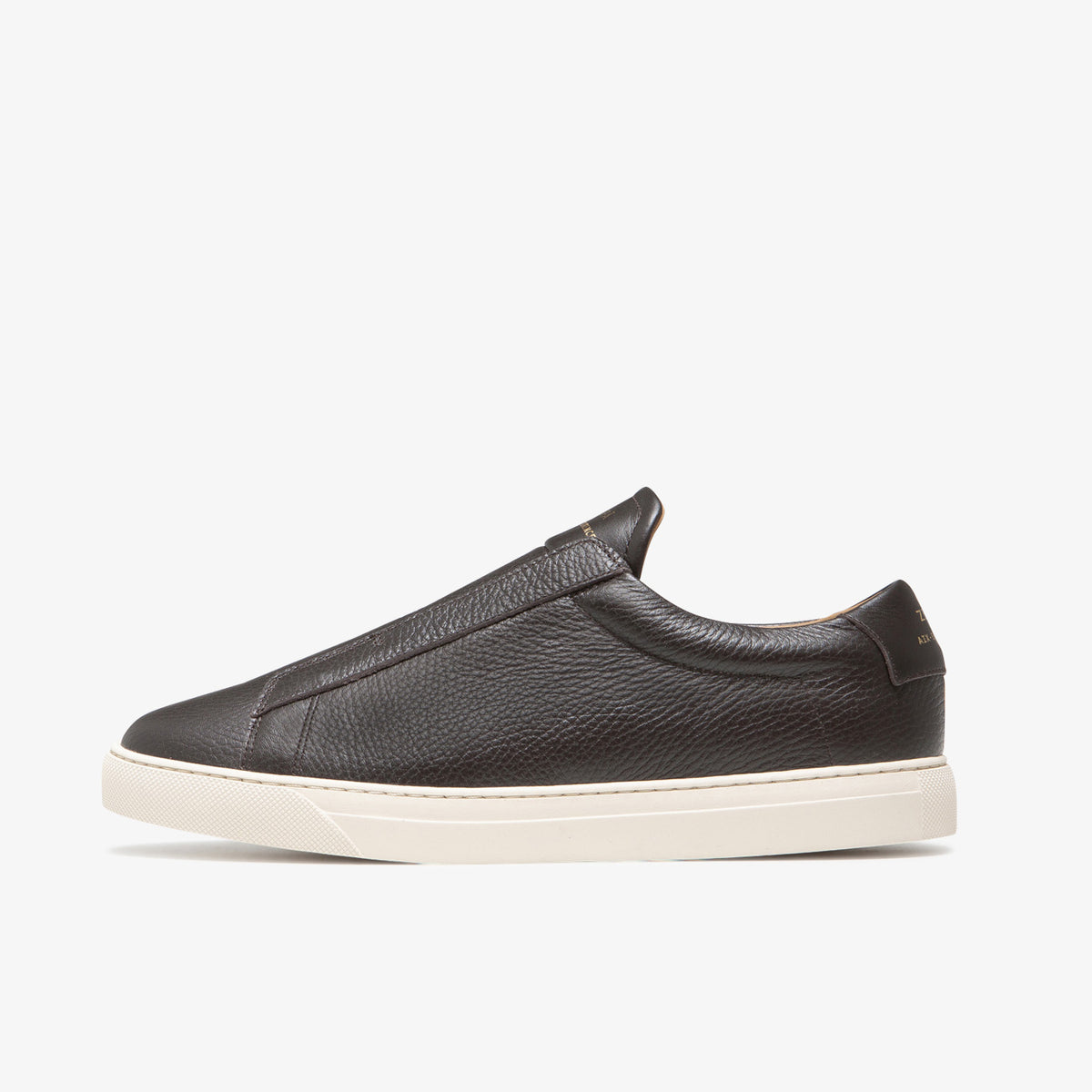 Sneaker minimaliste en cuir marron du 39 au 46 | ZESPÀ