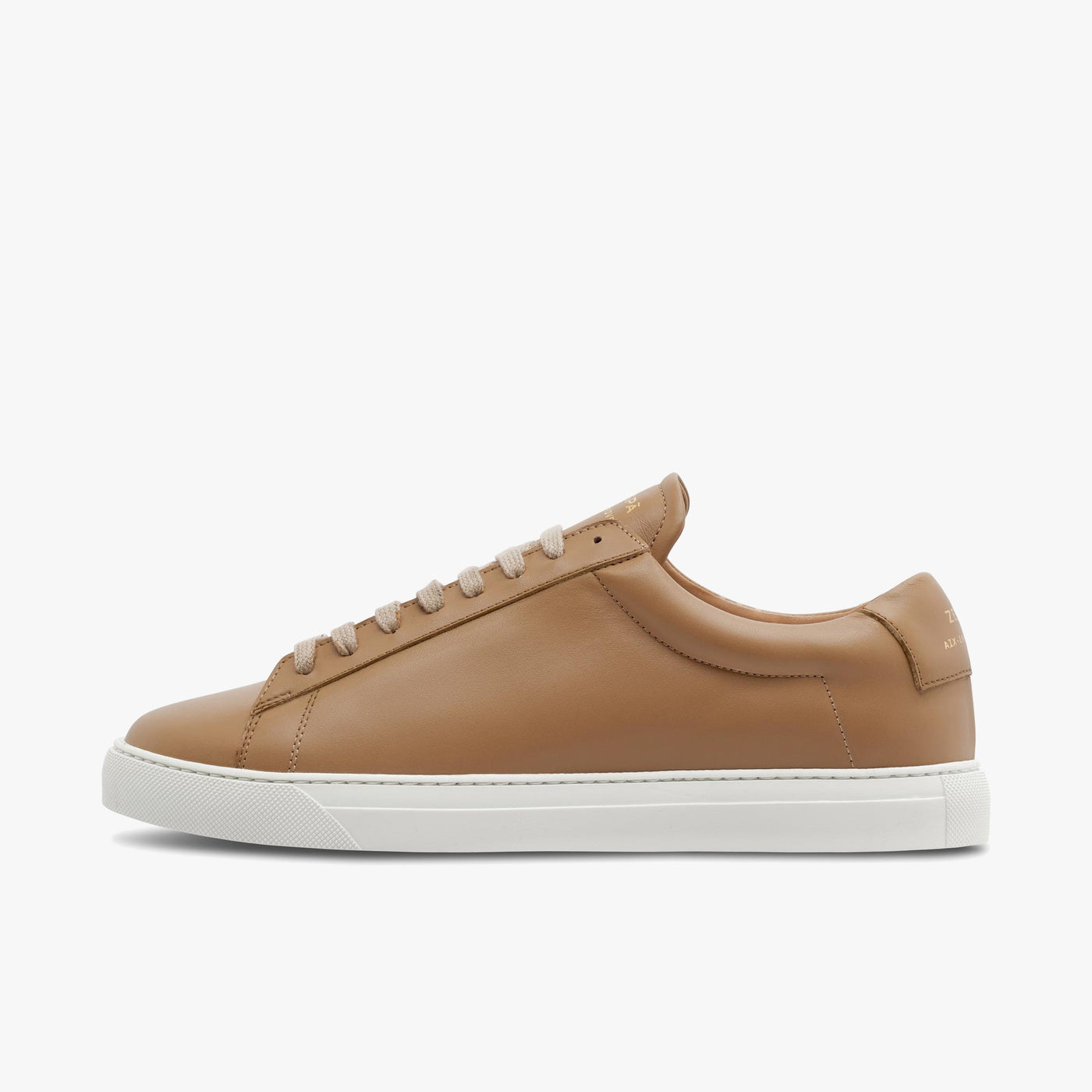 Sneakers cuir sepia | ZESPÀ
