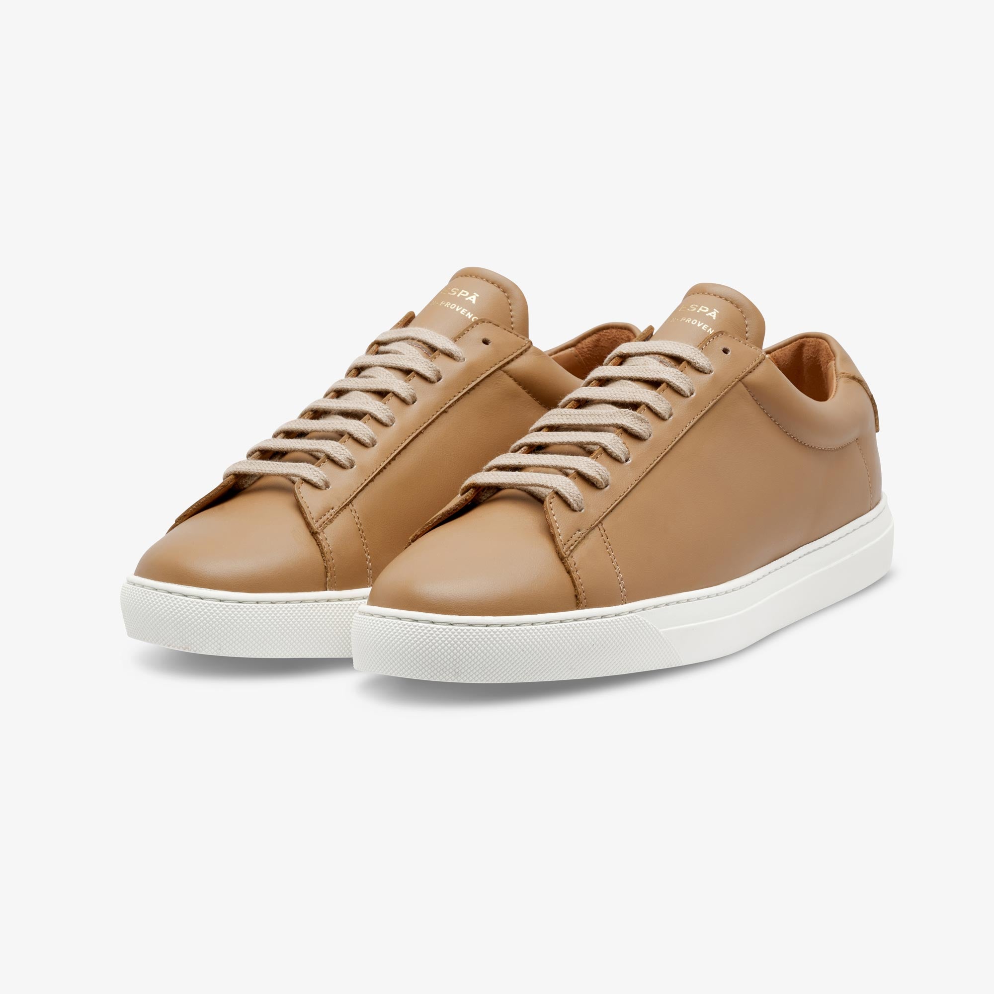 Sneakers cuir sepia | ZESPÀ