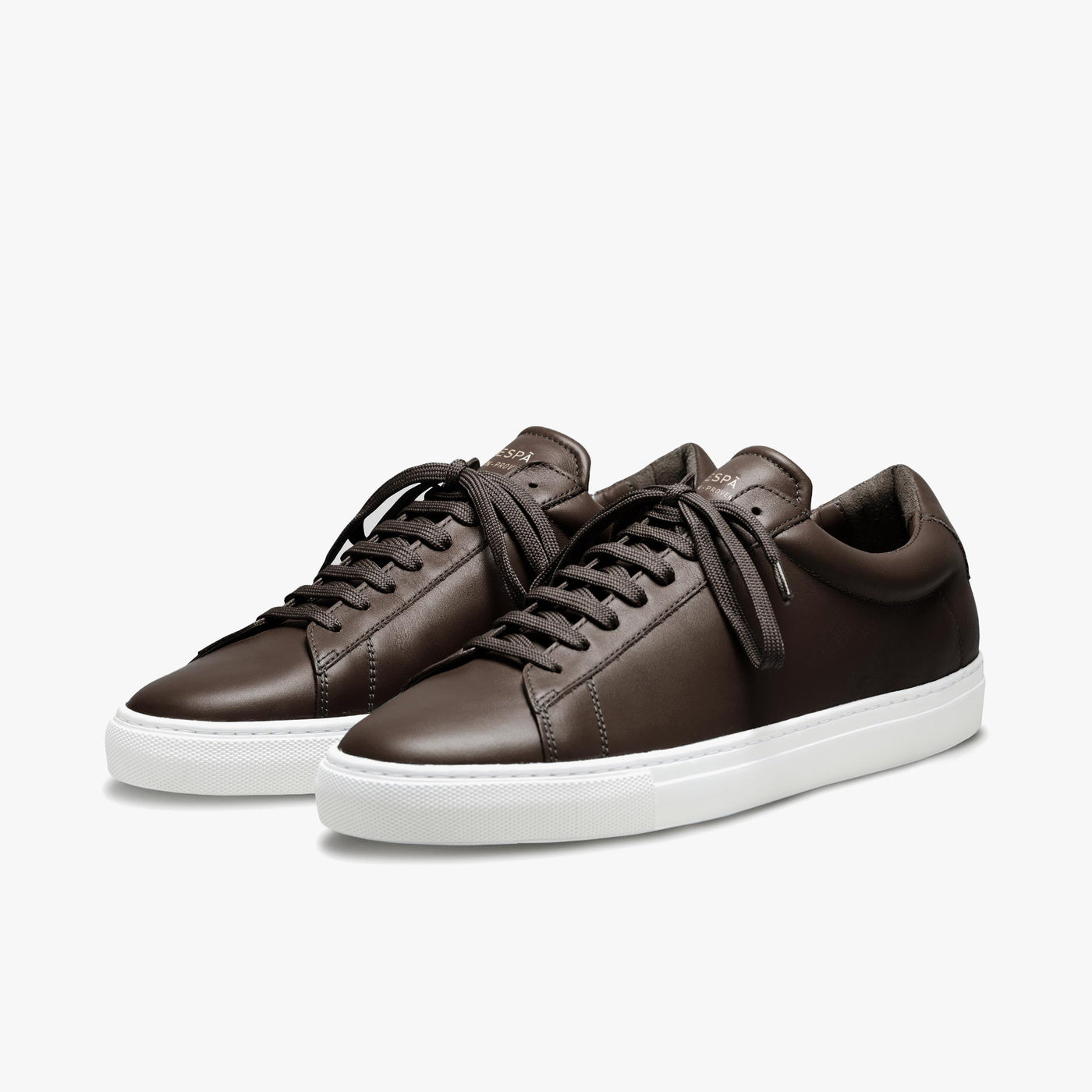 ZSP4 Men's Chocolate Leather Sneakers | ZESPÀ – Zespà