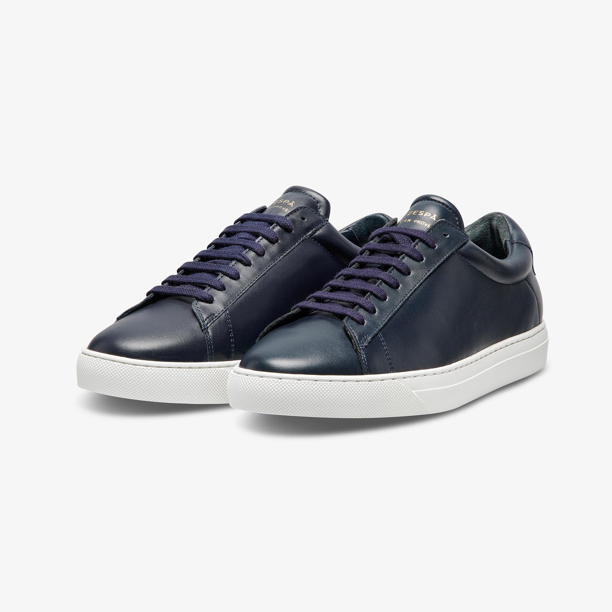 Sneakers cuir marine | ZESPÀ