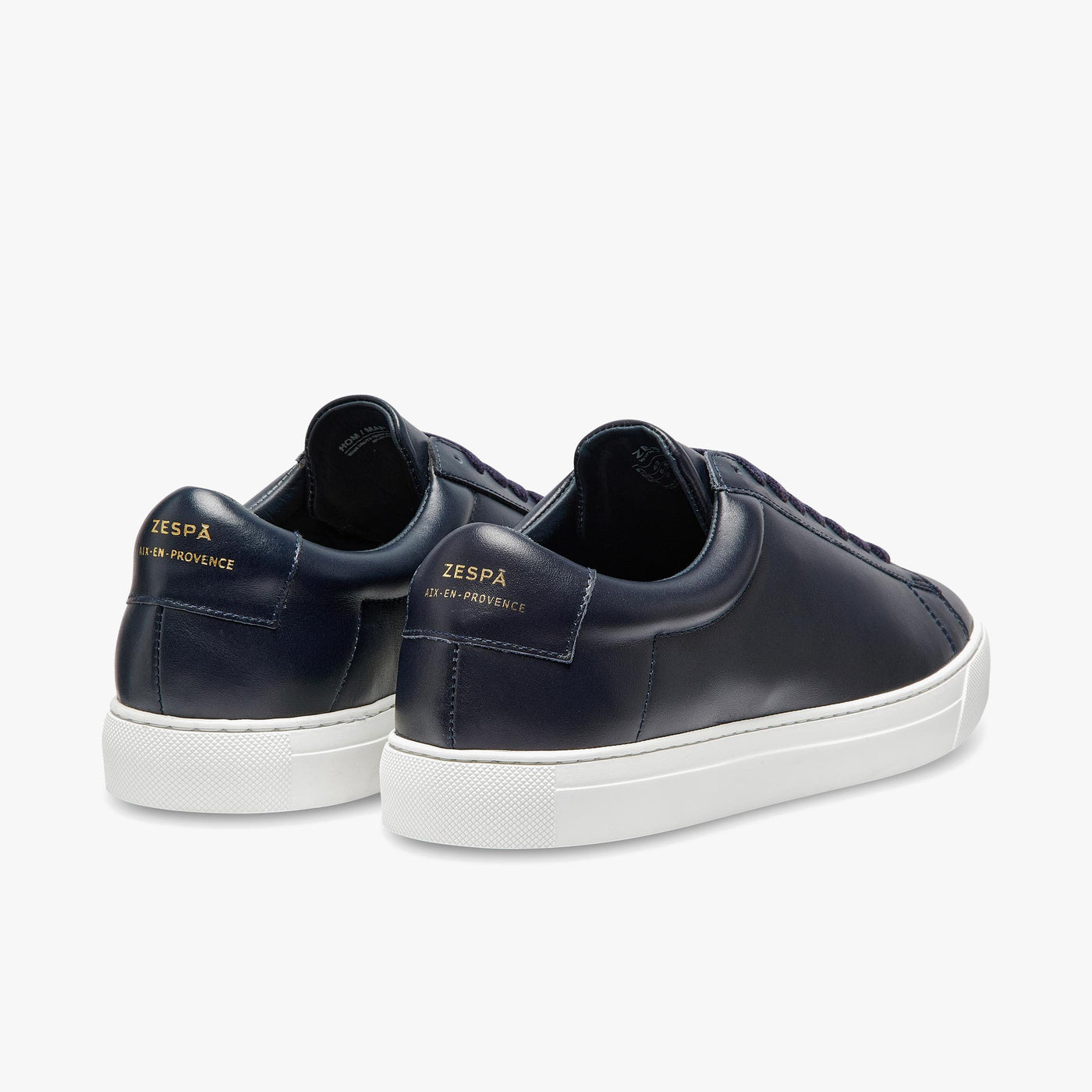 ZSP4 Navy Leather Sneakers Men | ZESPÀ – Zespà