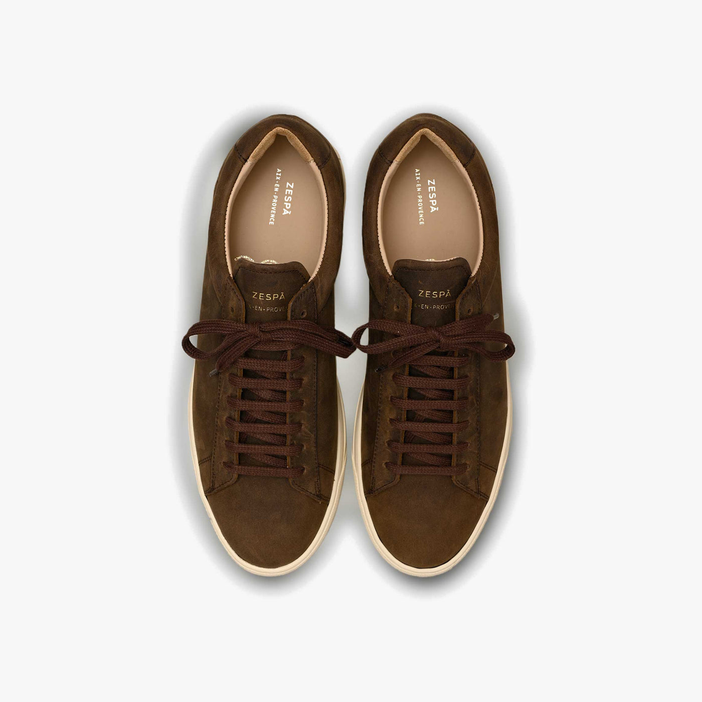 Sneakers cuir marron | ZESPÀ