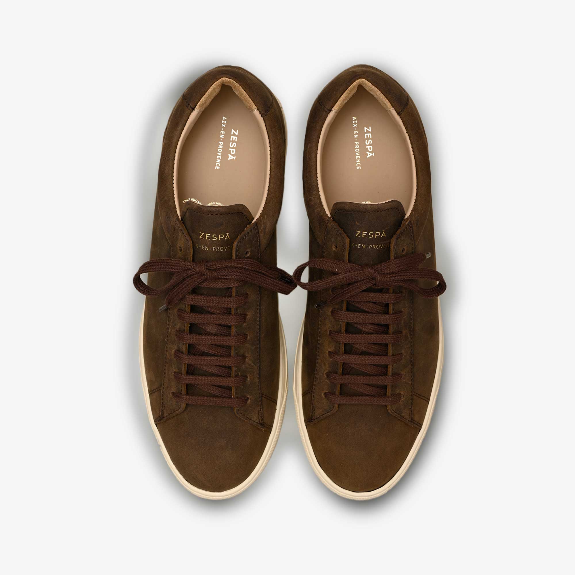 Sneakers cuir marron | ZESPÀ