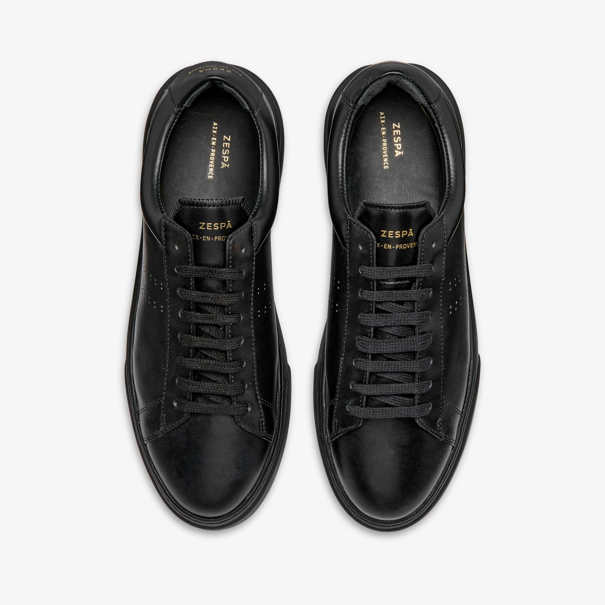 Sneakers cuir noir | ZESPÀ