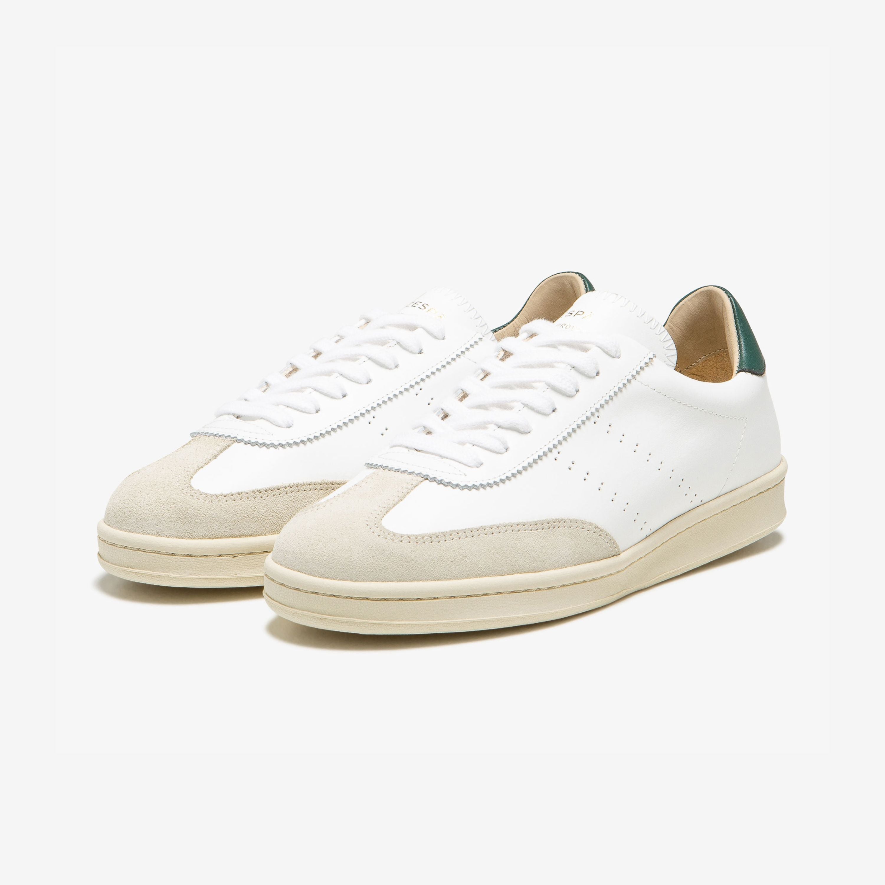 Sneakers cuir vert sombre - du 39 au 46 | ZESPÀ