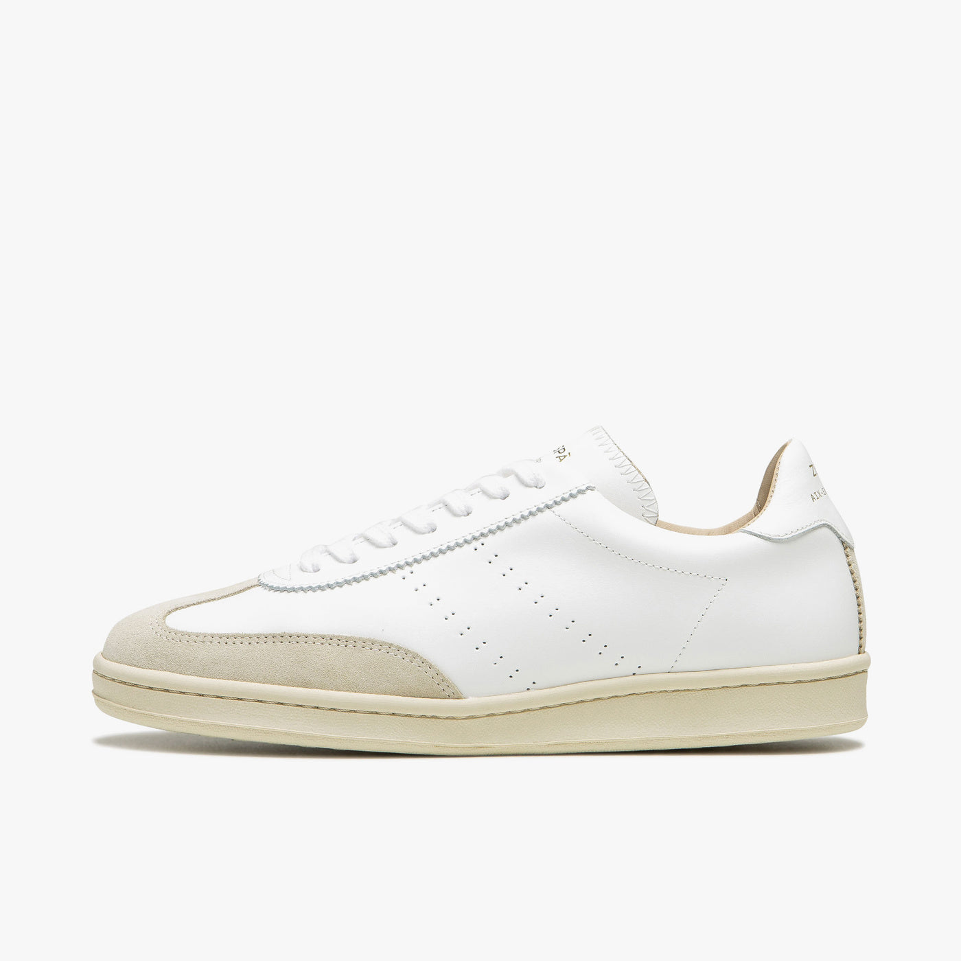 Sneaker en cuir blanc homme du 39 au 46 | ZESPÀ