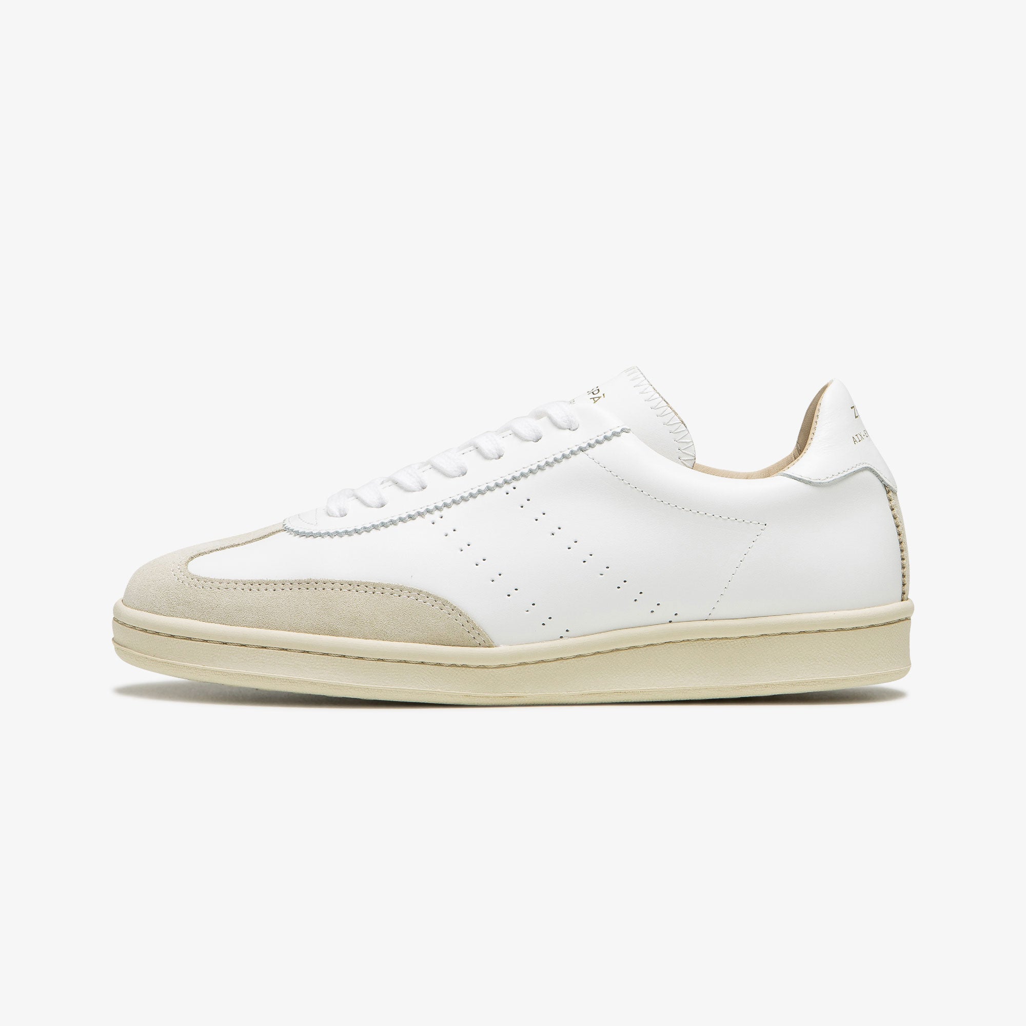 Sneakers cuir blanc - du 39 au 46 | ZESPÀ