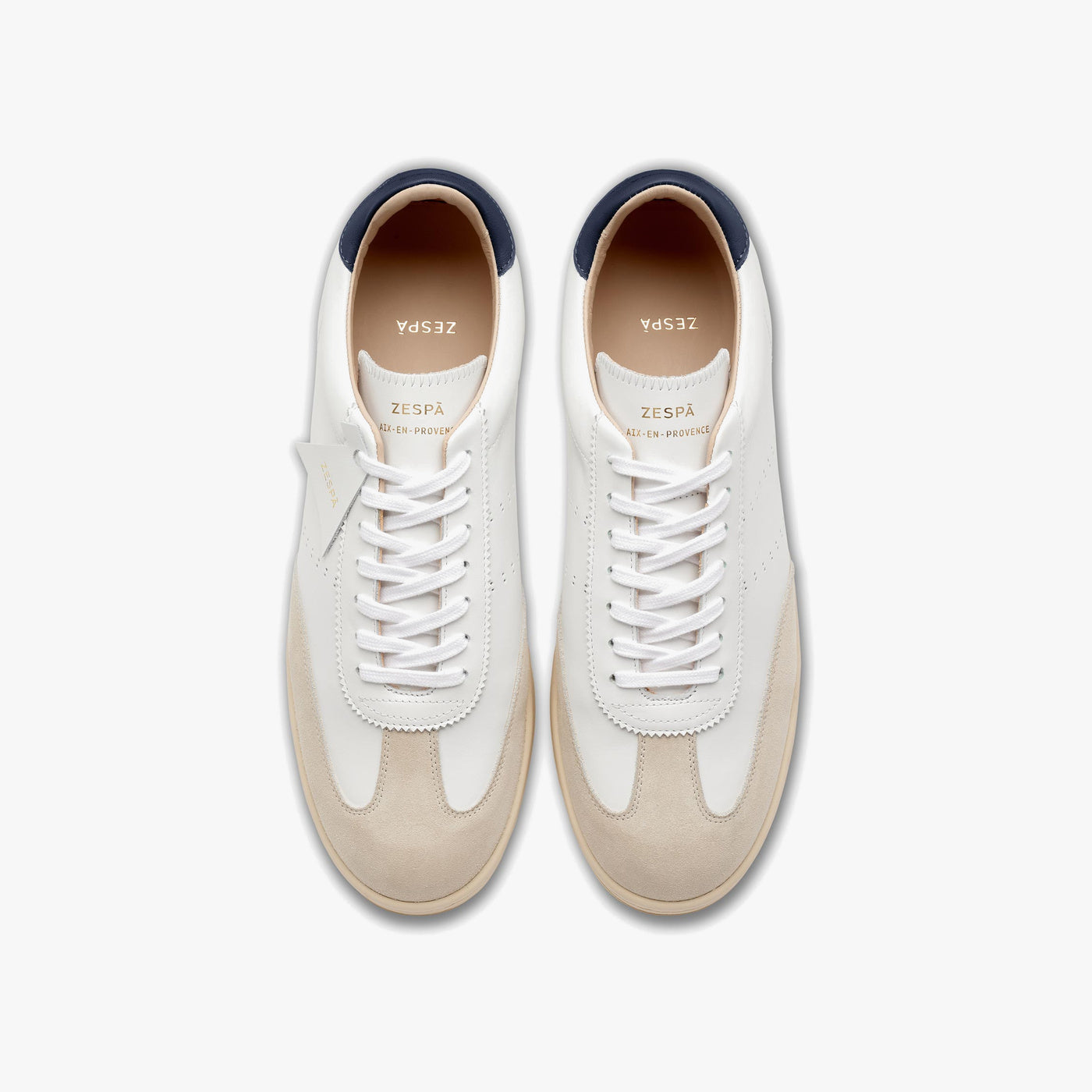 Sneaker en cuir navy homme du 39 au 46 | ZESPÀ