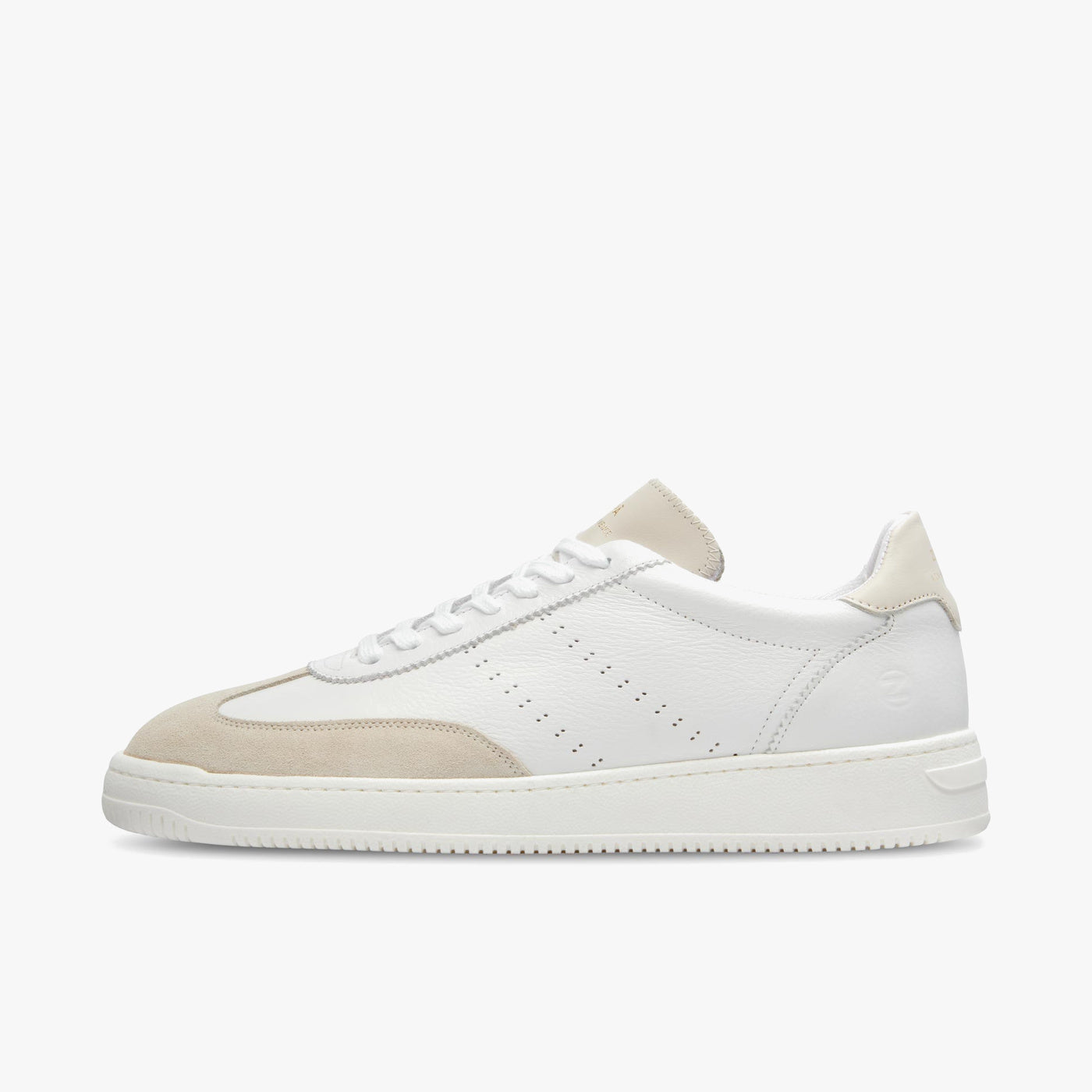 Sneakers cuir blanc cassé | ZESPÀ