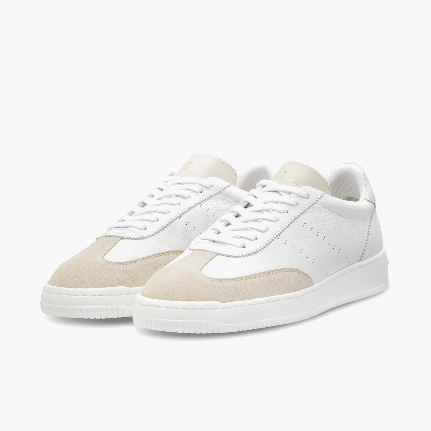 Sneakers cuir blanc cassé | ZESPÀ