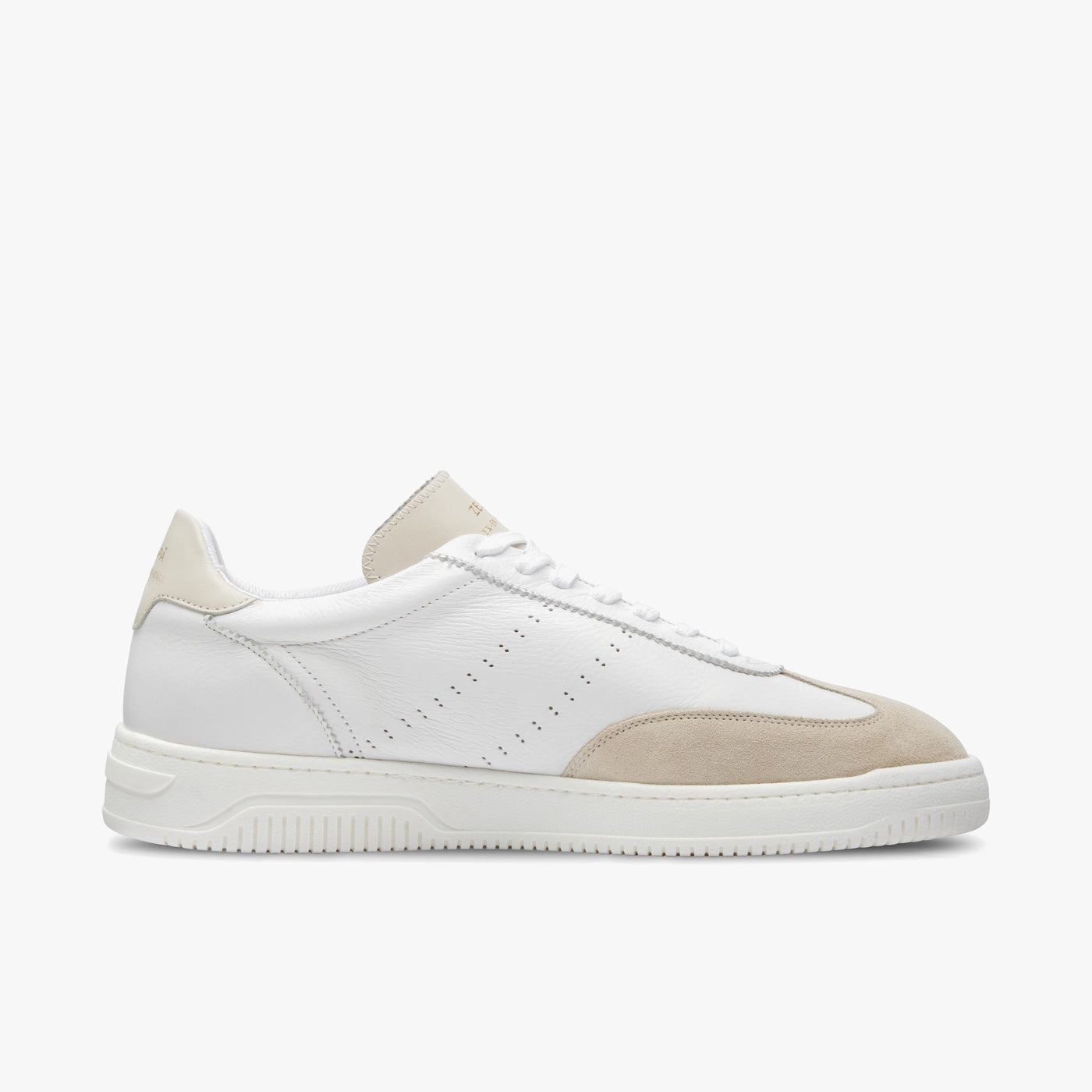 Sneakers cuir blanc cassé | ZESPÀ
