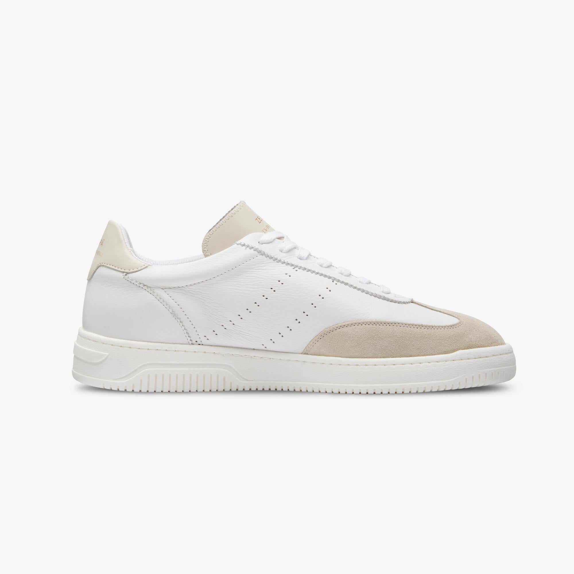 Sneakers cuir blanc cassé | ZESPÀ