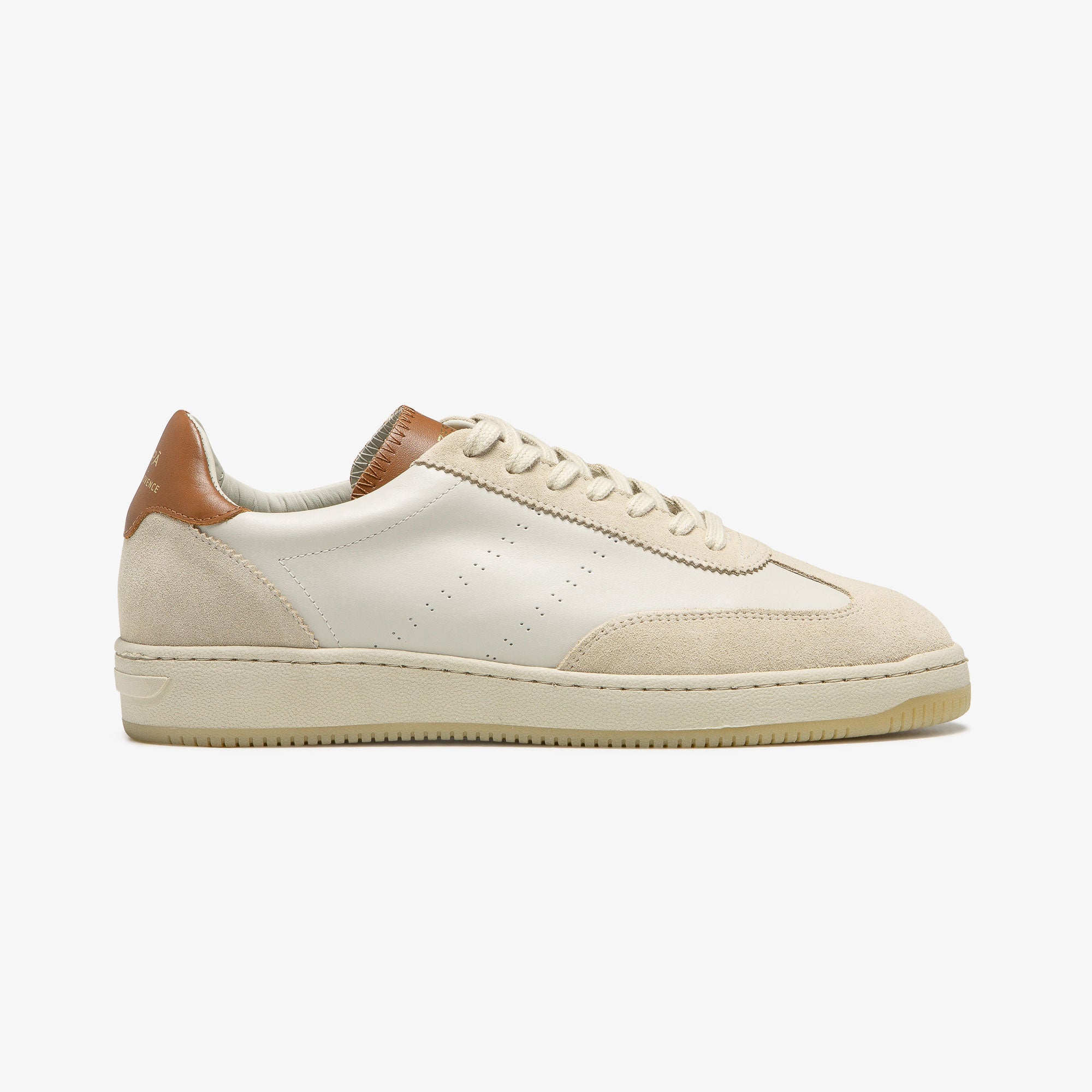 Sneakers cuir blanc cassé | ZESPÀ