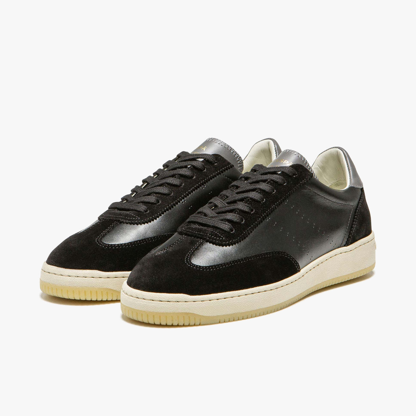 Sneaker en cuir noir homme du 39 au 46 | ZESPÀ
