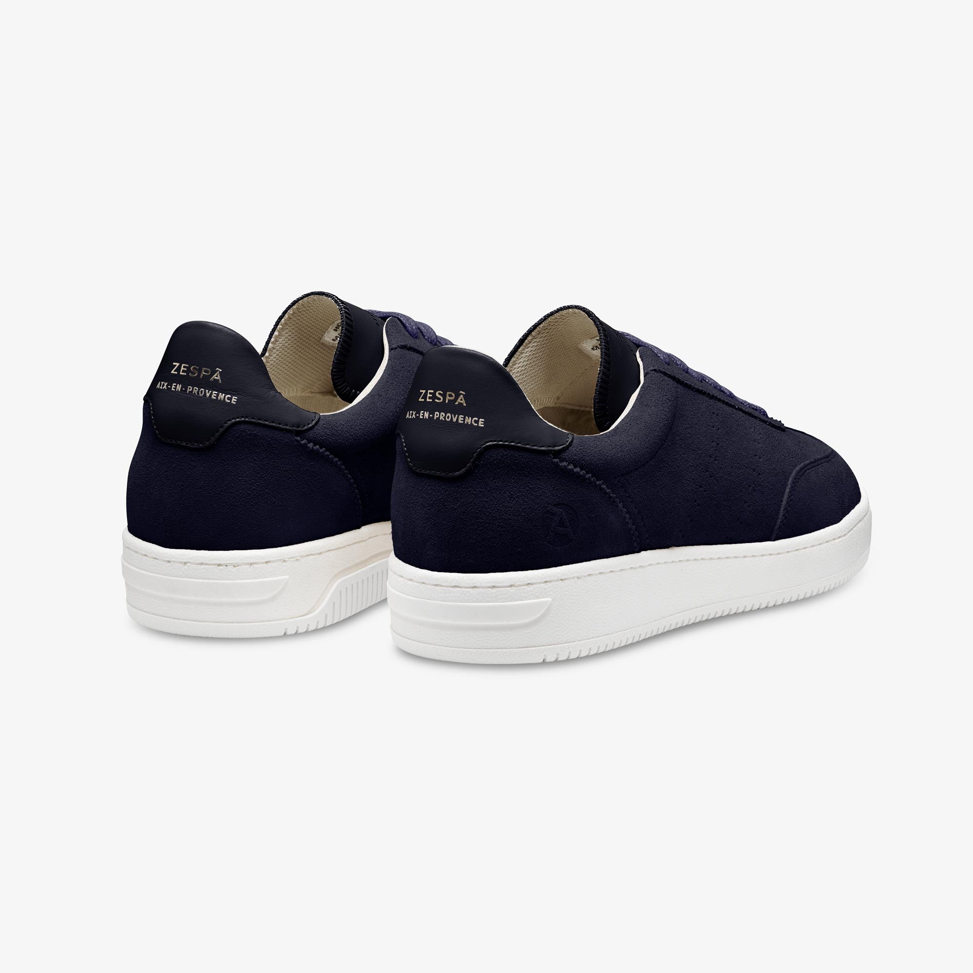 Sneakers cuir suède marine | ZESPÀ