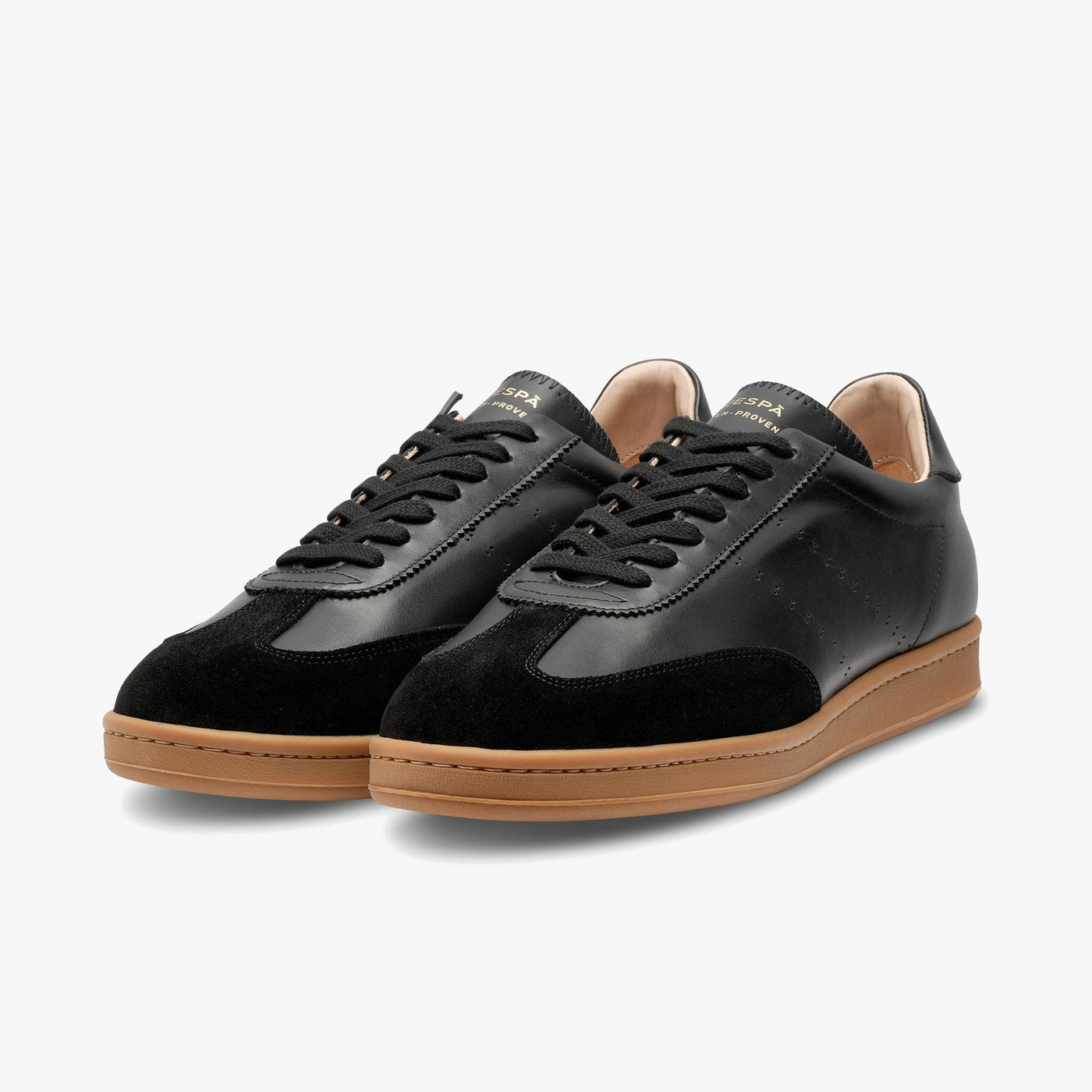Sneakers cuir noir - du 39 au 46 | ZESPÀ
