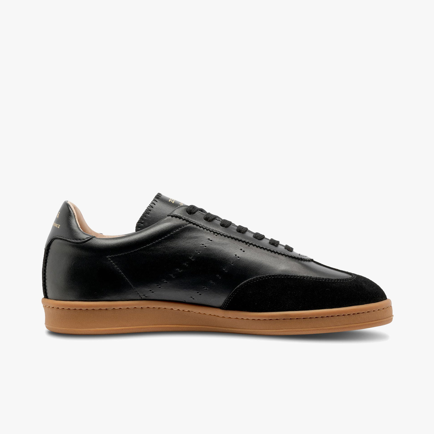 Sneakers cuir noir - du 39 au 46 | ZESPÀ