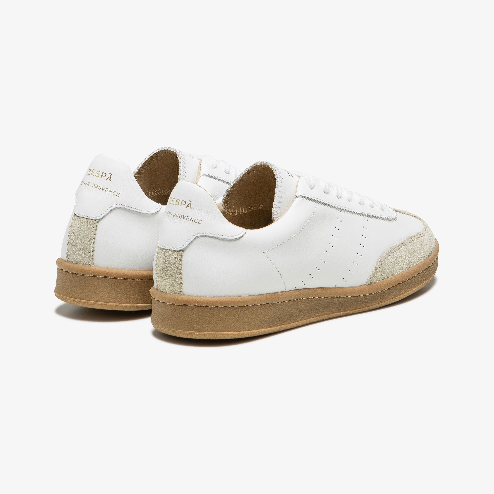 Sneakers cuir blanc - du 35 au 41 | ZESPÀ