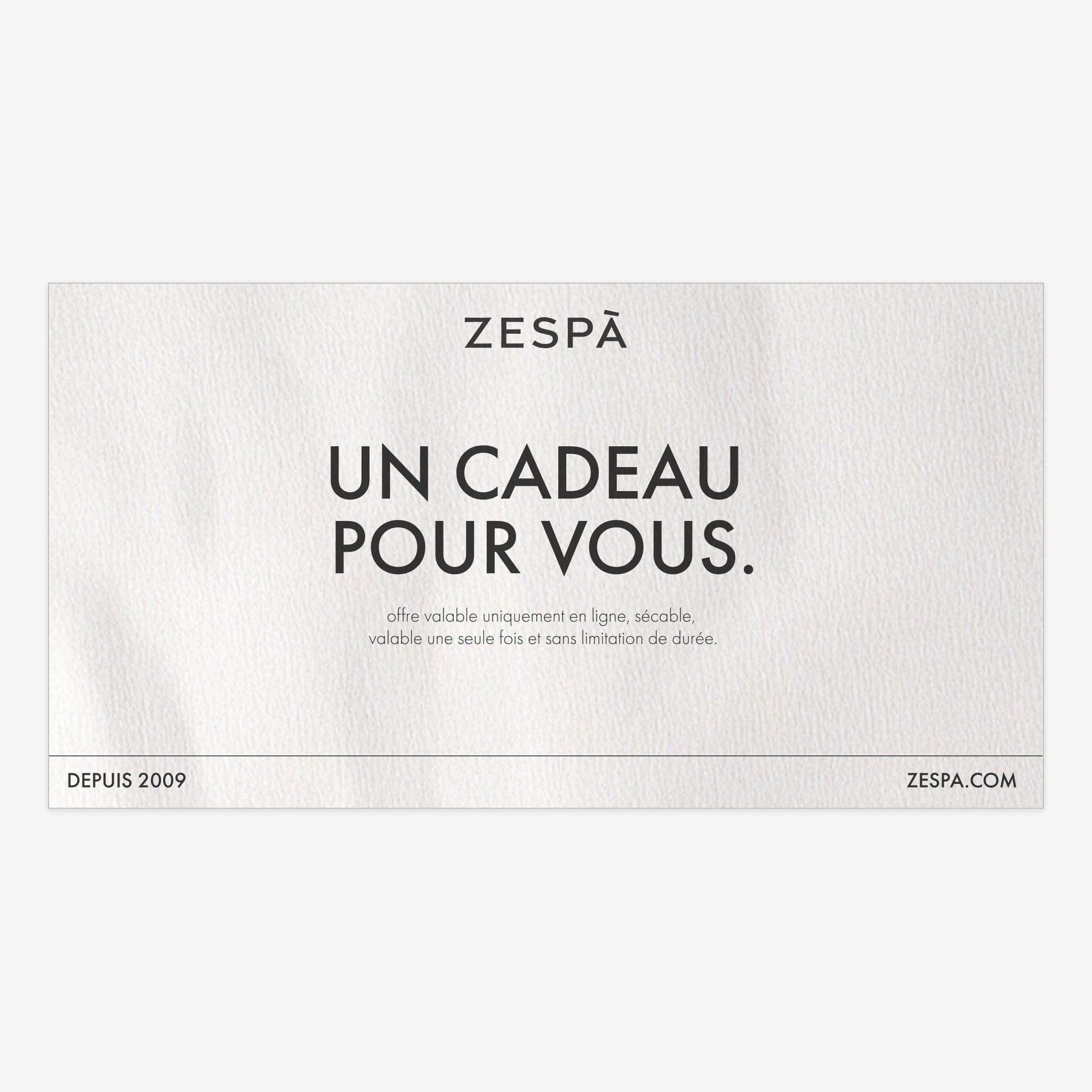E-Carte Cadeau ZESPÀ